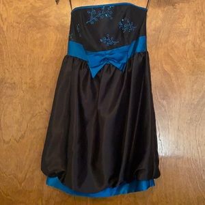 EUC! Jessica McClintock satin dress
